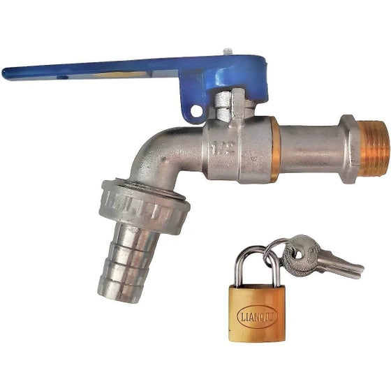 🔐🚿صنبور مياه خارجي بقفل حماية